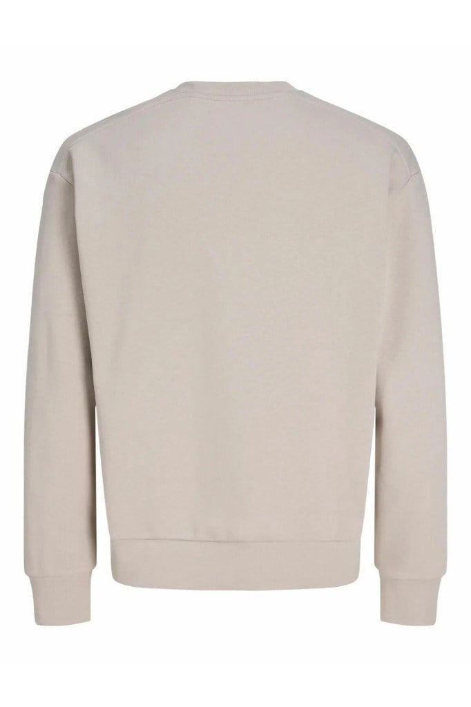 Jack&Jones 12300444 JCOCLUB BADGE SWEAT CREW NECK GREY ERKEK SWEATSHİRT