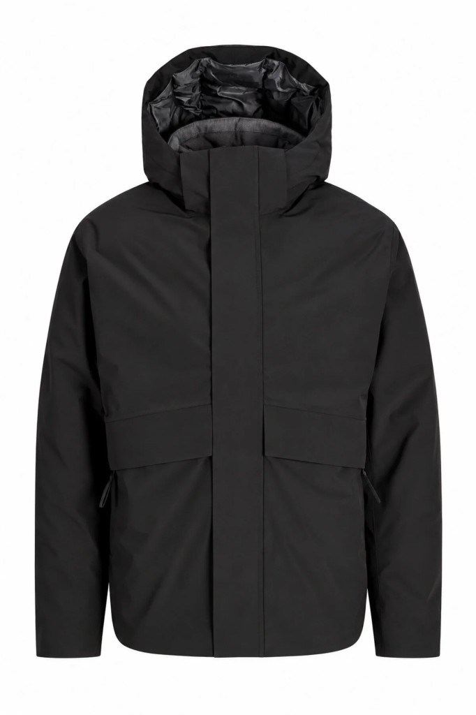 Jack&Jones 12301654 JPRBLAMOON JACKET AW26 BLACK ERKEK MONT