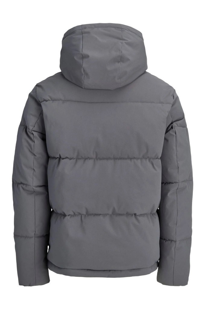 Jack&Jones 12303930 JJGALAXY PUFFER JACKET ASPHALT ERKEK MONT