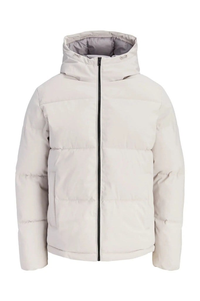 Jack&Jones 12303930 JJGALAXY PUFFER JACKET MOONBEAM ERKEK MONT