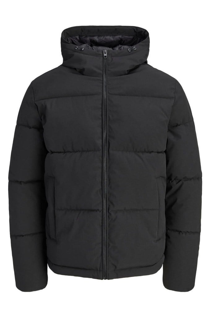 Jack&Jones 12303930 JJGALAXY PUFFER JACKET BLACK ERKEK MONT