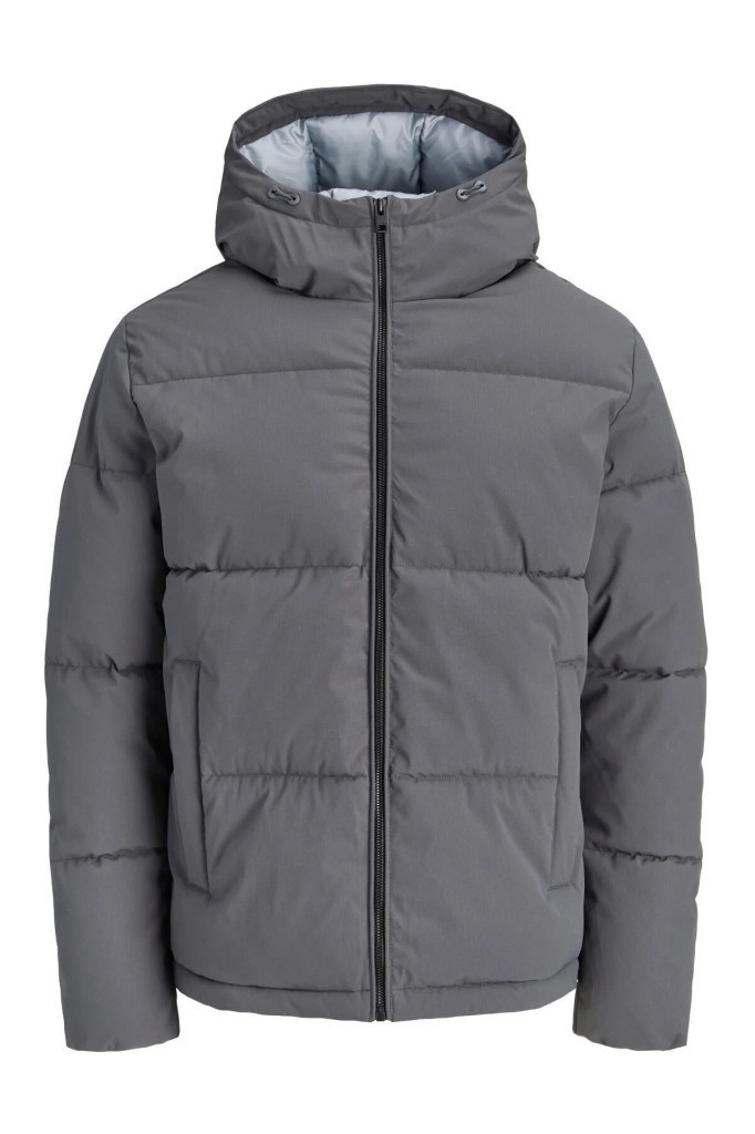 Jack&Jones 12303930 JJGALAXY PUFFER JACKET ASPHALT ERKEK MONT