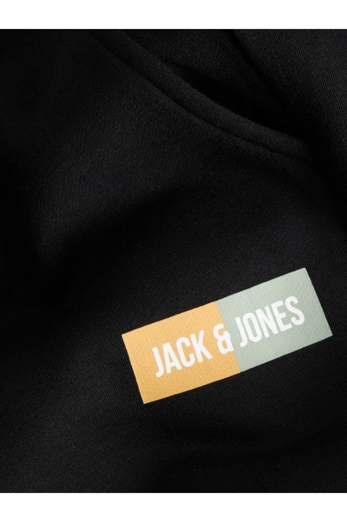 Jack&Jones 12310633 JPSTGORDON PAN SWEAT PANT BLACK ERKEK EŞOFMAN ALTI