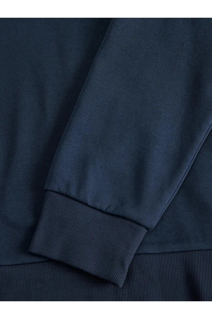 Jack&Jones 12310759 JJPAN SWEAT CREW NECK SMU NAVY BLAZER ERKEK SWEATSHİRT