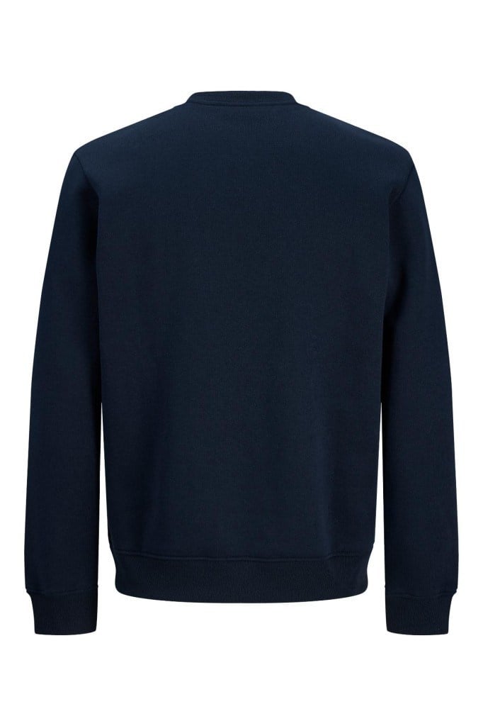 JJBenson Sweat Crew Neck Navy Blazer Erkek Sweatshirt 12298497