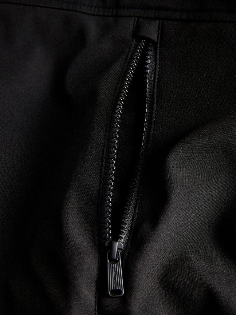 JJClark Softshell Jacket Black Erkek Mont 12298741