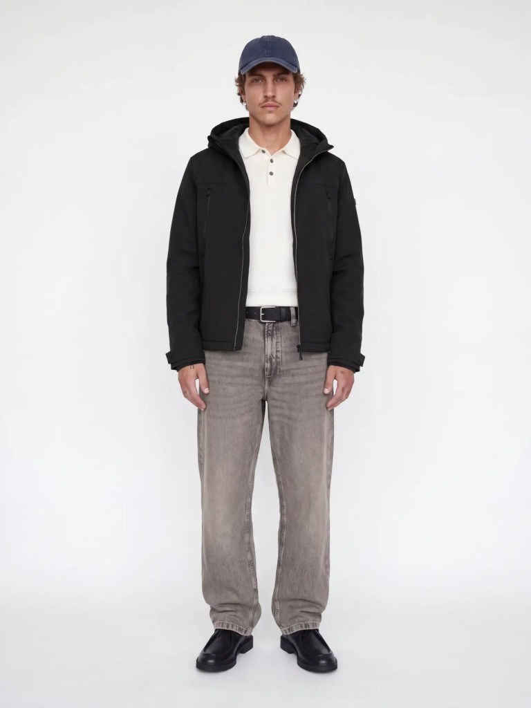 JJClark Softshell Jacket Black Erkek Mont 12298741