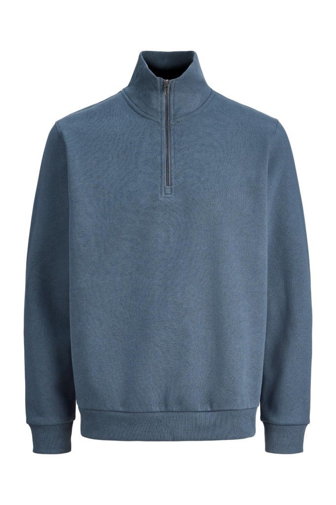 JJEBRADLEY SWEAT HALF ZIP TURBULENCE 12250747