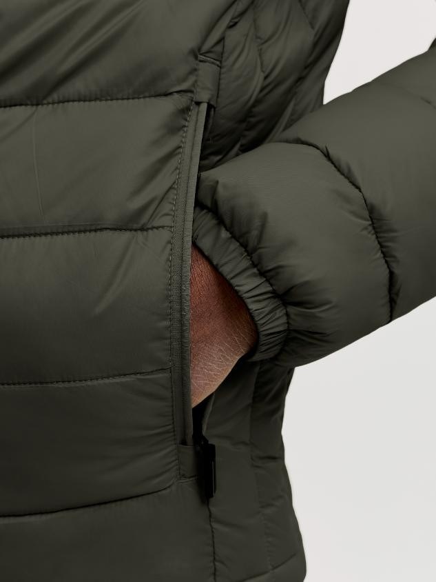 JJKıngsley Lıght Puffer Collar Rosın Erkek Mont 12298868