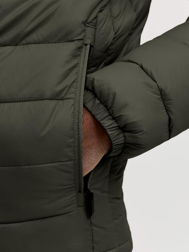 JJKıngsley Lıght Puffer Collar Rosın Erkek Mont 12298868