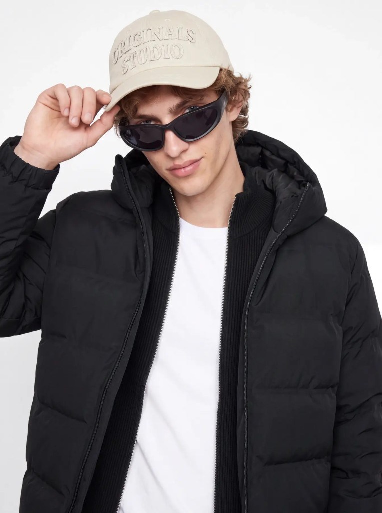 JJSage Puffer Bf Black Su Geçirmez Erkek Mont 12298804
