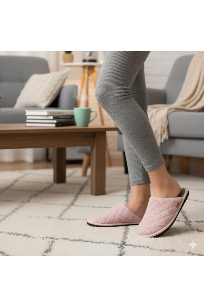Kadın Anatomik Günlük Rahat Terlik Easy-Z1 Pembe
