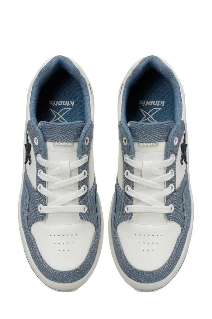KINETIX 6M LAPERA 6FX BEYAZ MAVI KADIN SNEAKER