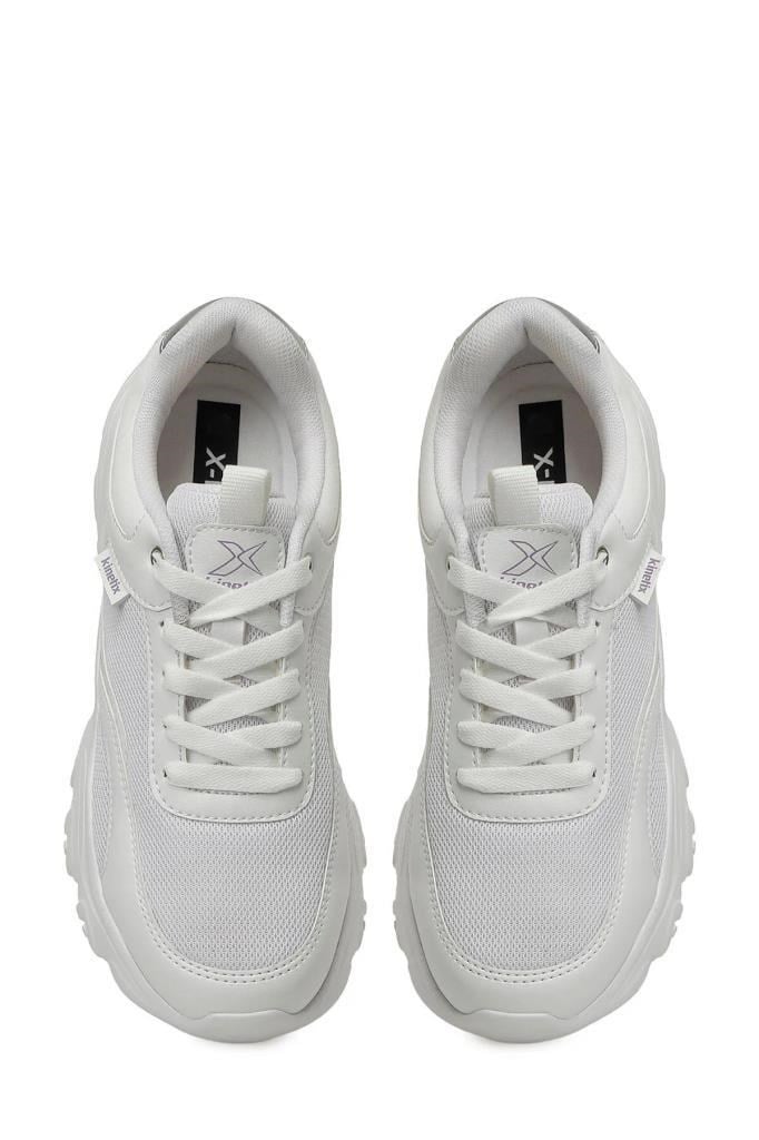 KINETIX 6M MAYA TX W 6FX BEYAZ GUMUS LILA KADIN SNEAKER
