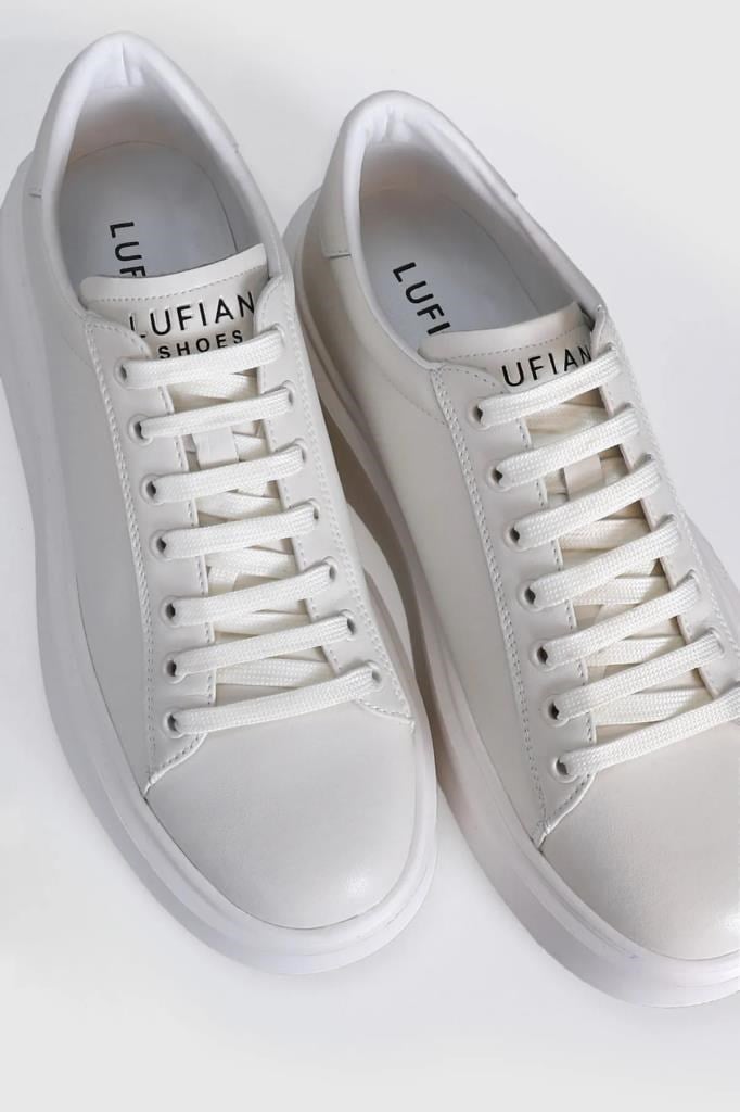 LUFIAN GAGE BEYAZ ERKEK SNEAKER