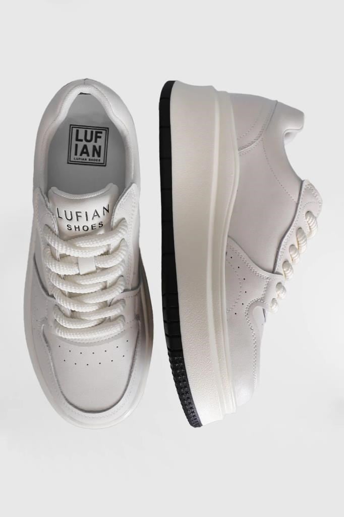 LUFIAN LAURA BEYAZ KADIN SNEAKER