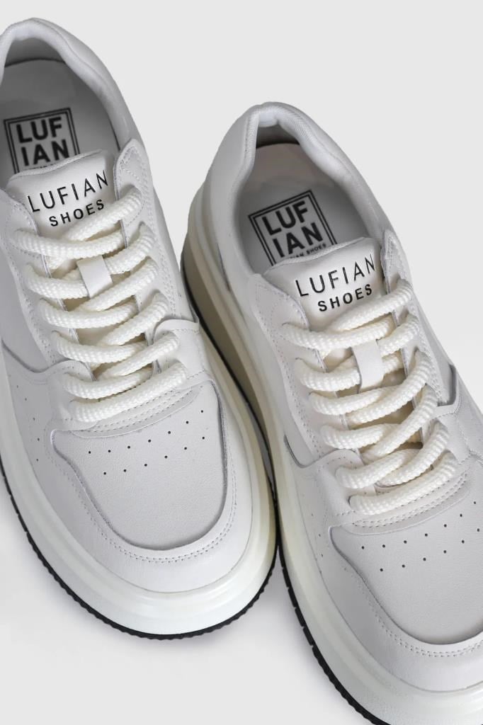 LUFIAN LAURA BEYAZ KADIN SNEAKER