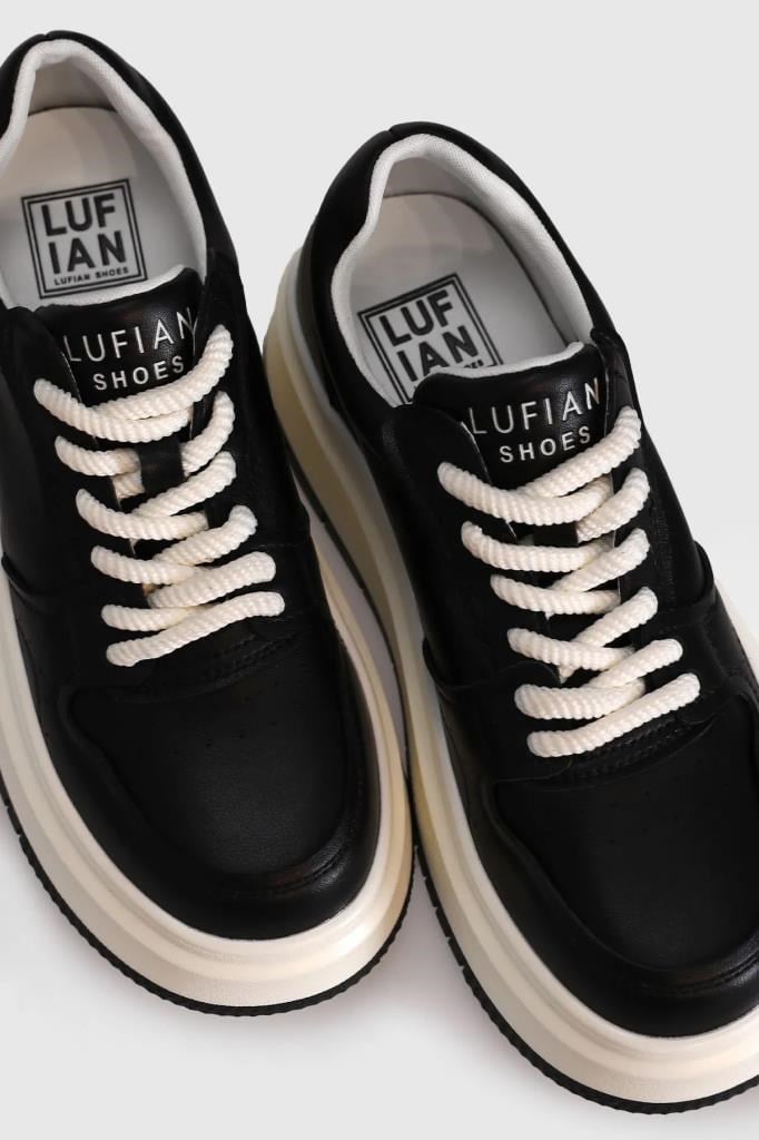 LUFIAN LAURA SİYAH KADIN SNEAKER