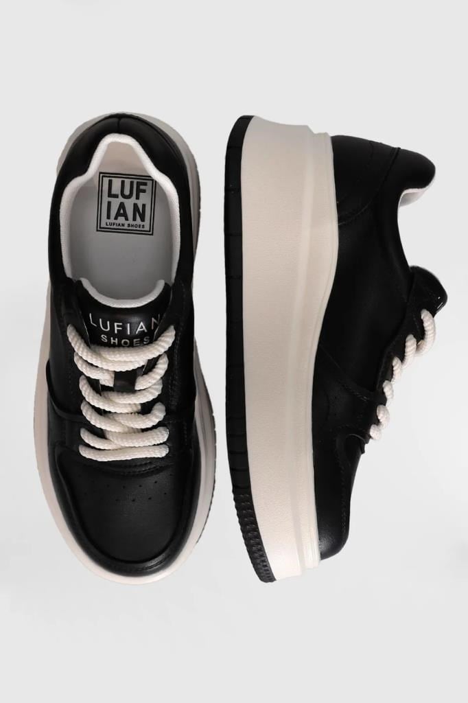 LUFIAN LAURA SİYAH KADIN SNEAKER