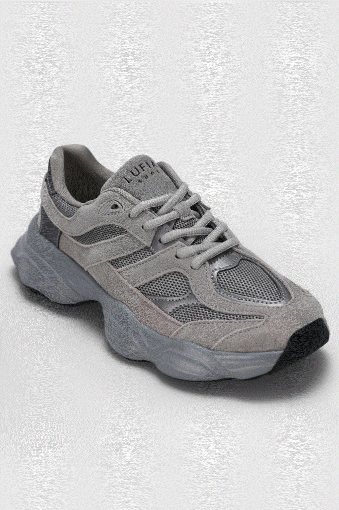 LUFIAN MERY GRİ KADIN SNEAKER
