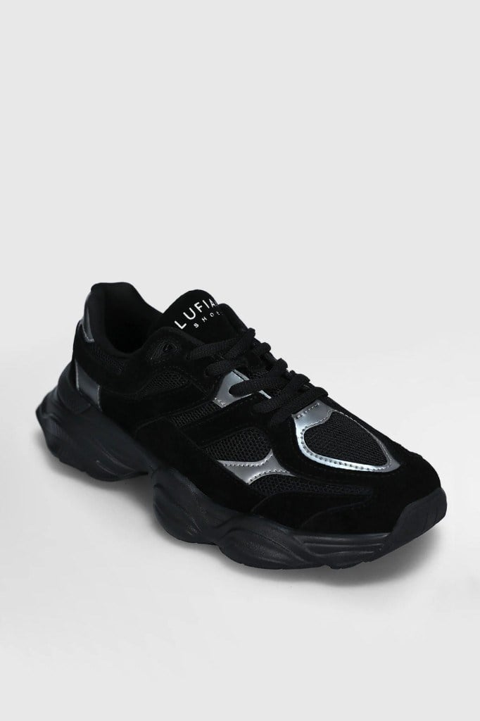LUFIAN MERY SİYAH KADIN SNEAKER