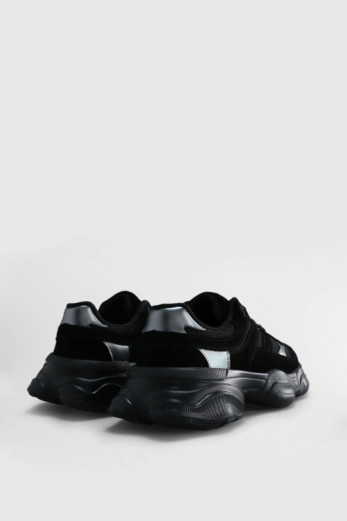 LUFIAN MERY SİYAH KADIN SNEAKER