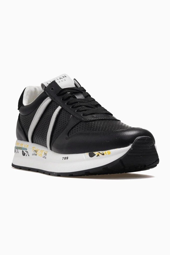 LUFIAN REX SİYAH ERKEK SNEAKER