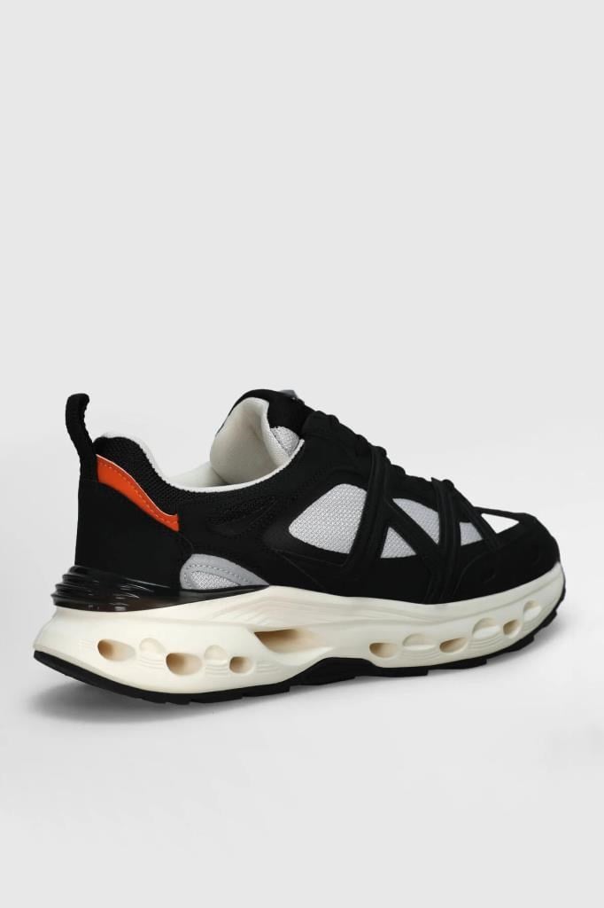 LUFIAN VLAD SIYAH ERKEK SNEAKER