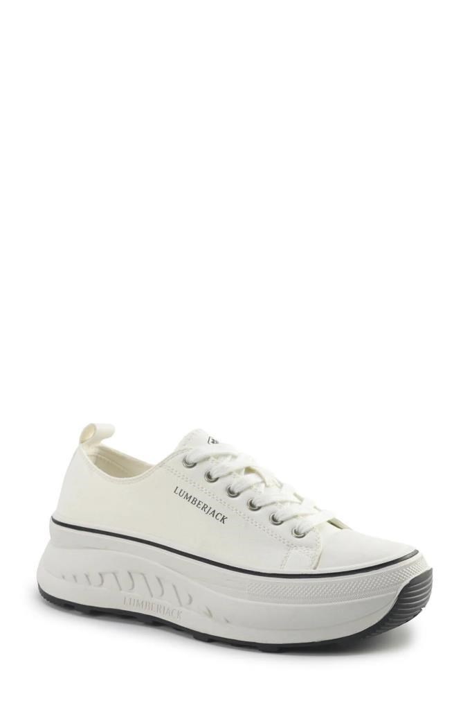 LUMBERJACK 5F NOVARIA WMN PU 6PR BEYAZ KADIN SNEAKER