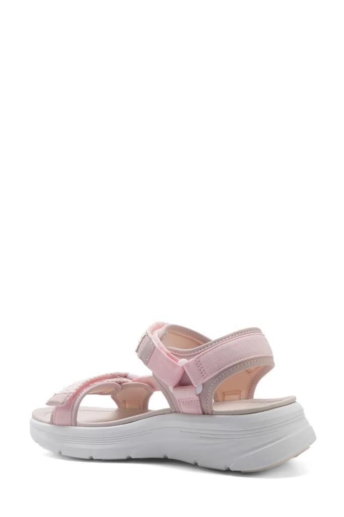 LUMBERJACK 5M GRAY 5FX PEMBE KADIN SPOR SANDALET