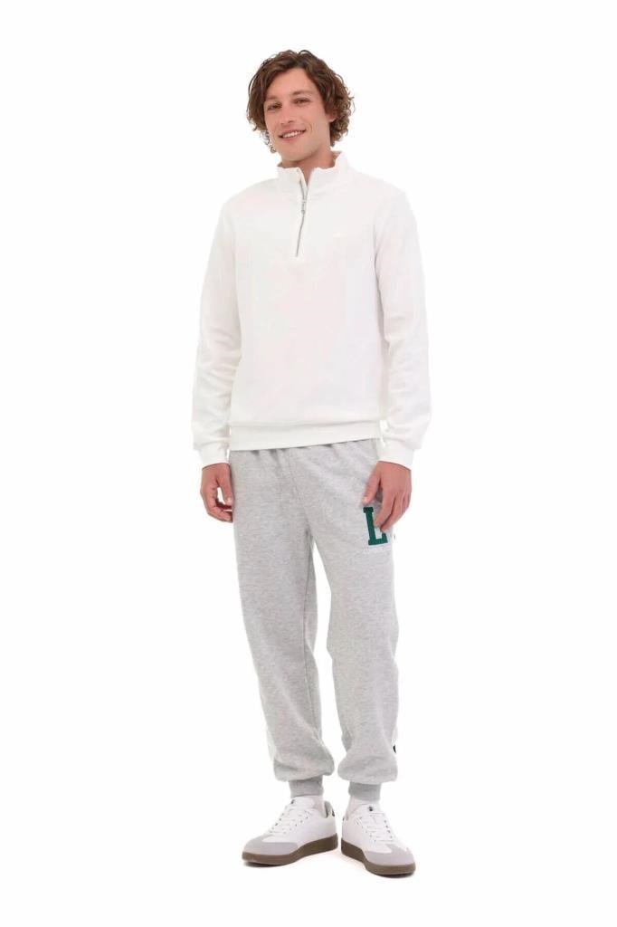 LUMBERJACK 5W MB BS47 HZIP SW 5PR EKRU ERKEK SWEATSHIRT