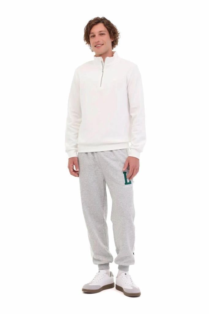 LUMBERJACK 5W MB BS47 HZIP SW 5PR EKRU ERKEK SWEATSHIRT