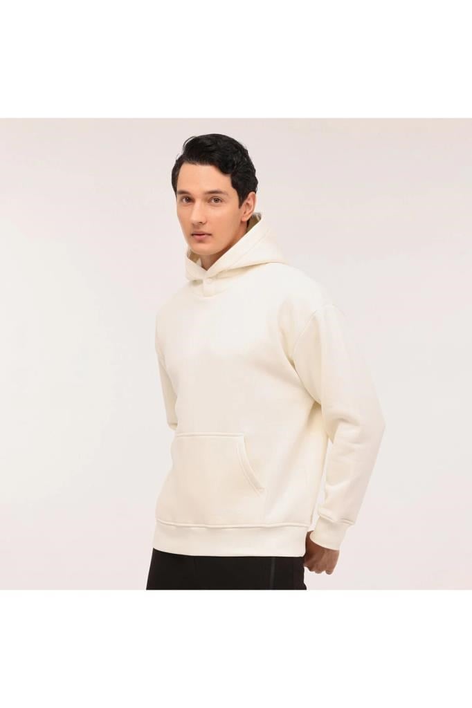 LUMBERJACK 5W MB ROS 17HS109 5PR EKRU ERKEK SWEATSHIRT