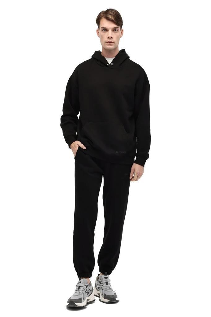 LUMBERJACK 5W MB ROS 17HS109 5PR SIYAH ERKEK SWEATSHIRT