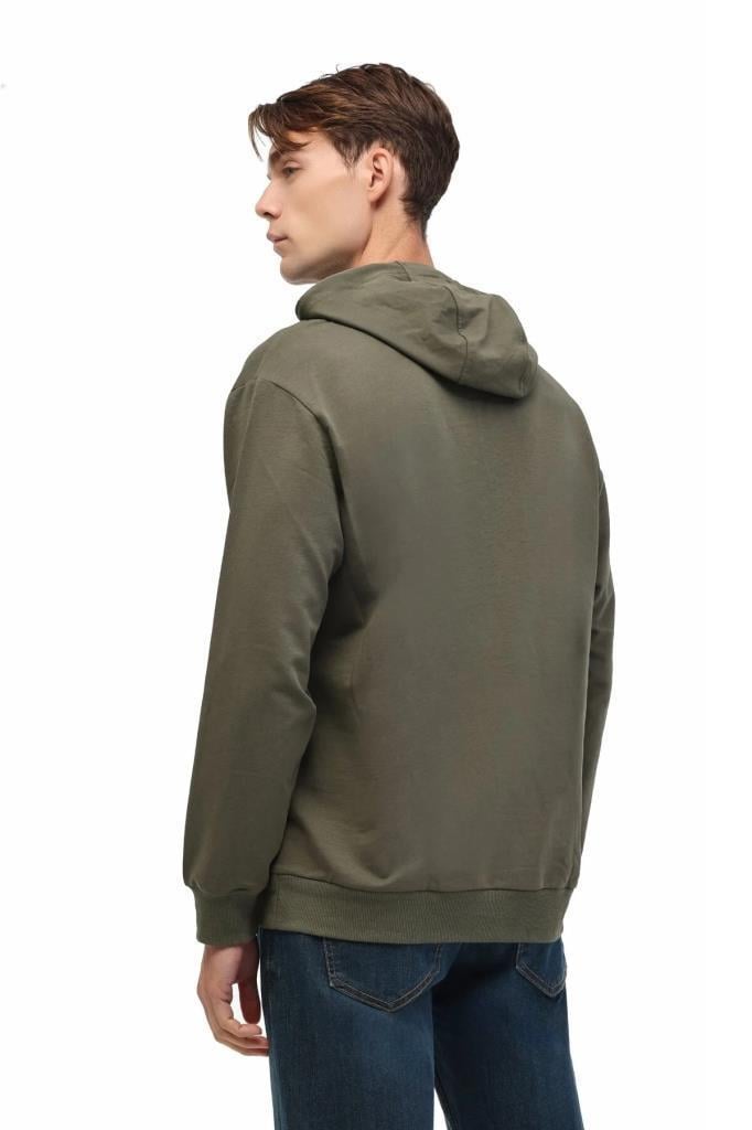 LUMBERJACK 5W MB SN73 HOODIE 5PR HAKI ERKEK SWEATSHIRT