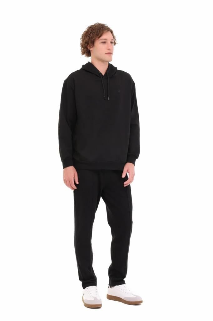 LUMBERJACK 5W MB SN73 HOODIE 5PR SIYAH ERKEK SWEATSHIRT
