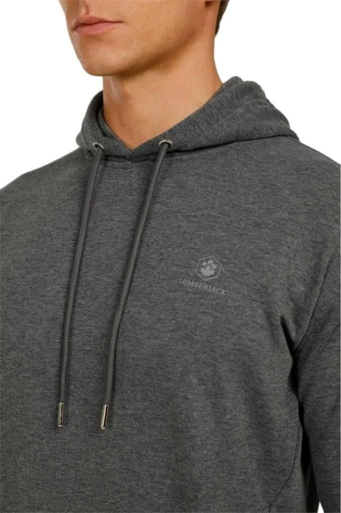LUMBERJACK 5W MB SN73 HOODIE ANTRASIT ERKEK SWEATSHIRT