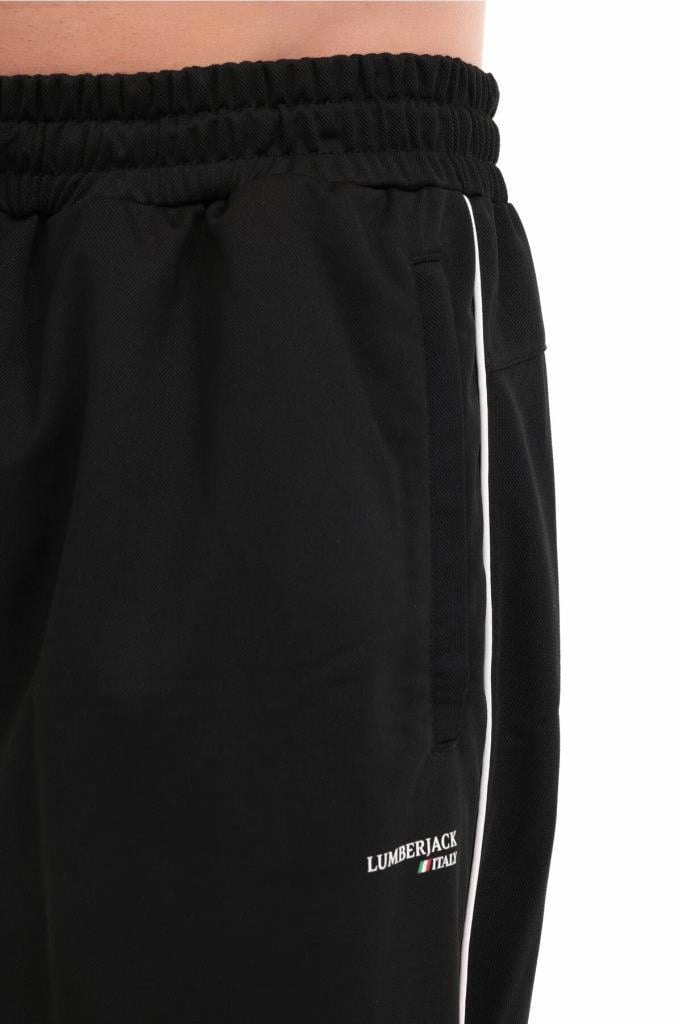 LUMBERJACK 5W ML DODI 22ITL708 5PR SİYAH ERKEK EŞOFMAN ALTI