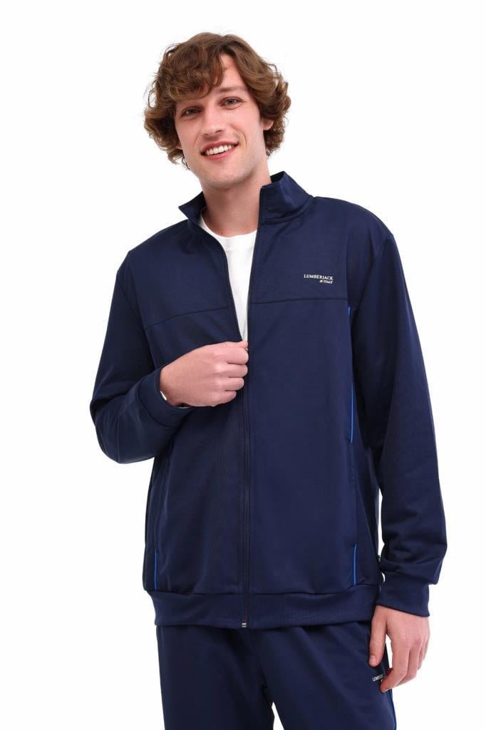 LUMBERJACK 5W ML FALL 18ITL705 5PR LACİVERT ERKEK EŞOFMAN ÜSTÜ