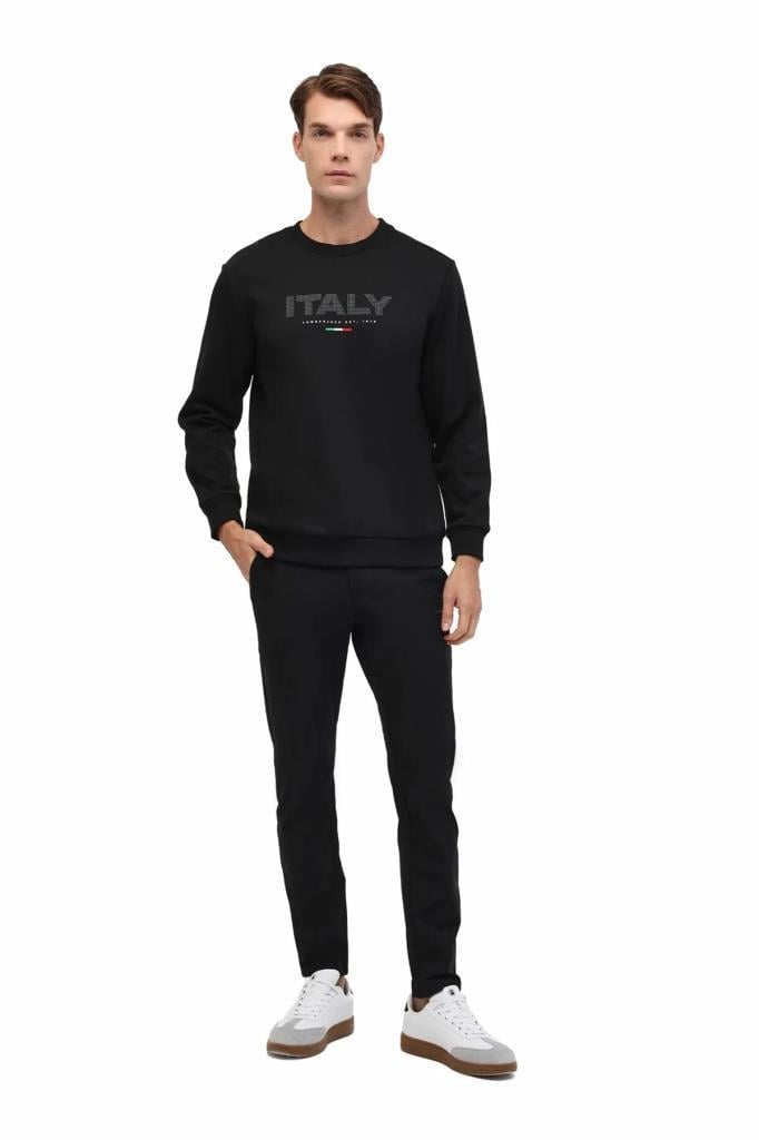 LUMBERJACK 5W ML GALE 16ITL701 5PR SIYAH ERKEK SWEATSHIRT