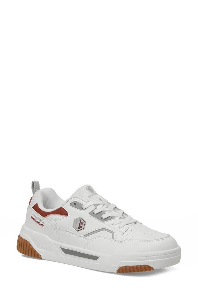 LUMBERJACK 6M ANTONY 6FX BEYAZ BORDO ERKEK SNEAKER