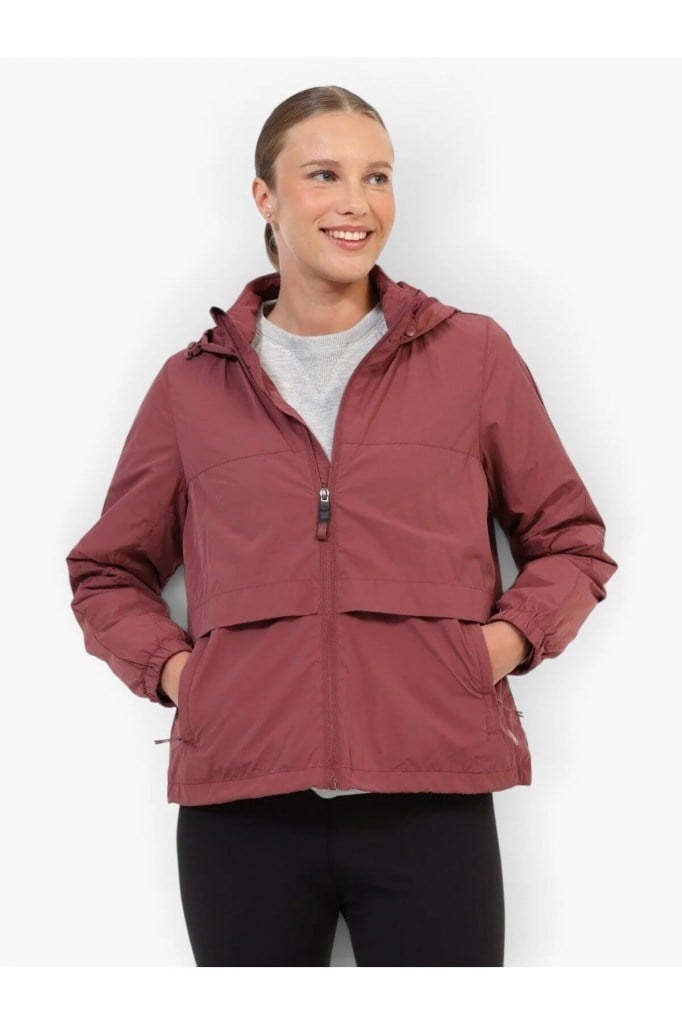 LUMBERJACK 6W WL FOLDOWN 6PR BORDO KADIN YAĞMURLUK