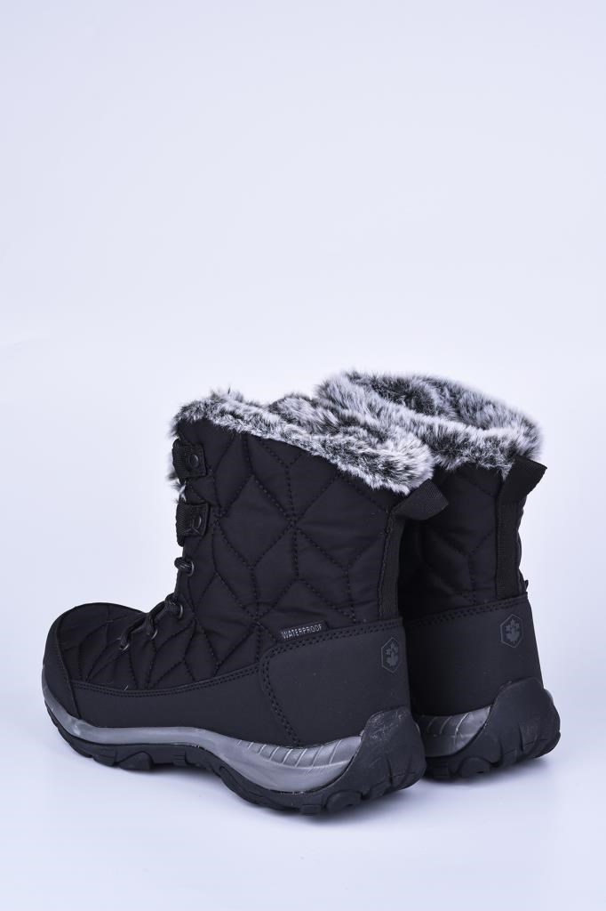 LUMBERJACK CLAUDIA SİYAH OUTDOOR SU GEÇİRMEZ KADIN KAR BOTU 
