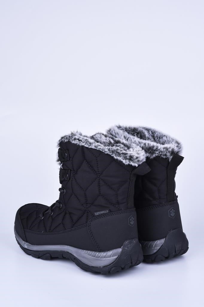 LUMBERJACK CLAUDIA SİYAH OUTDOOR SU GEÇİRMEZ KADIN KAR BOTU 