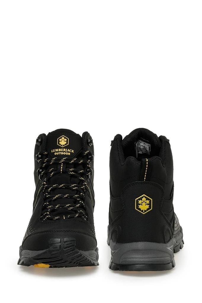 LUMBERJACK FLAKE HI 3PR SIYAH/SARI SU GEÇİRMEZ BOT