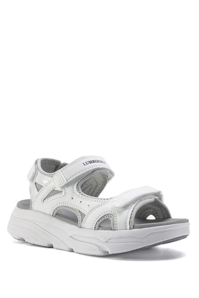 LUMBERJACK GENA BEYAZ KADIN SPOR SANDALET