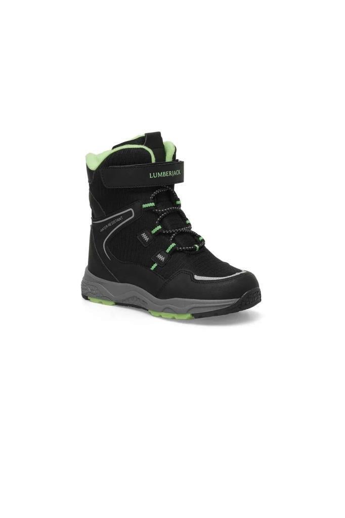 LUMBERJACK KOKE 3PR SIYAH NEON YESIL ÇOCUK BOT 