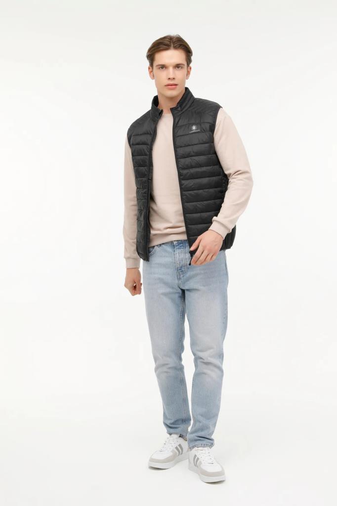 LUMBERJACK M-SN7 ANDRO VEST 2PR SIYAH HAFİF KISA YELEK
