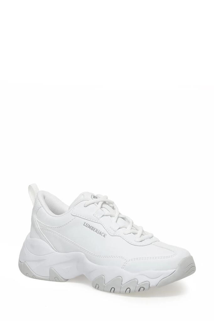 LUMBERJACK MANDEL BEYAZ KADIN SNEAKER