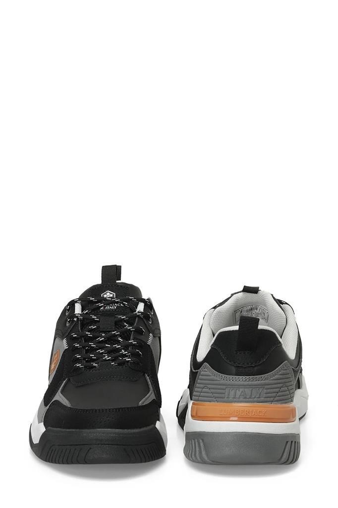 LUMBERJACK MANGA 5FX SİYAH TURUNCU ERKEK SNEAKER AYAKKABI